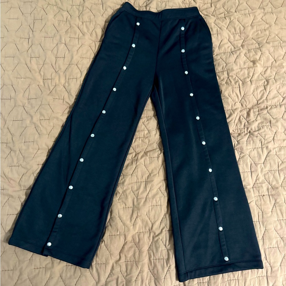 T by Alexander Wang Front Button Track Pants